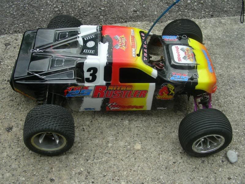old nitro rustler